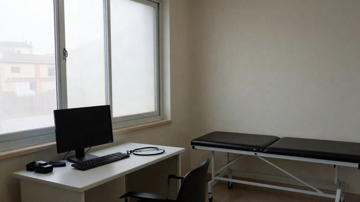 Imagen ilustrativa: consulta médica genérica con luz de ventana lateral