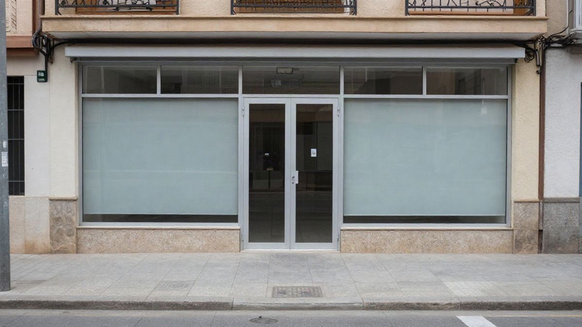 Illustrative image: entrance of a municipal youth centre on a residential street