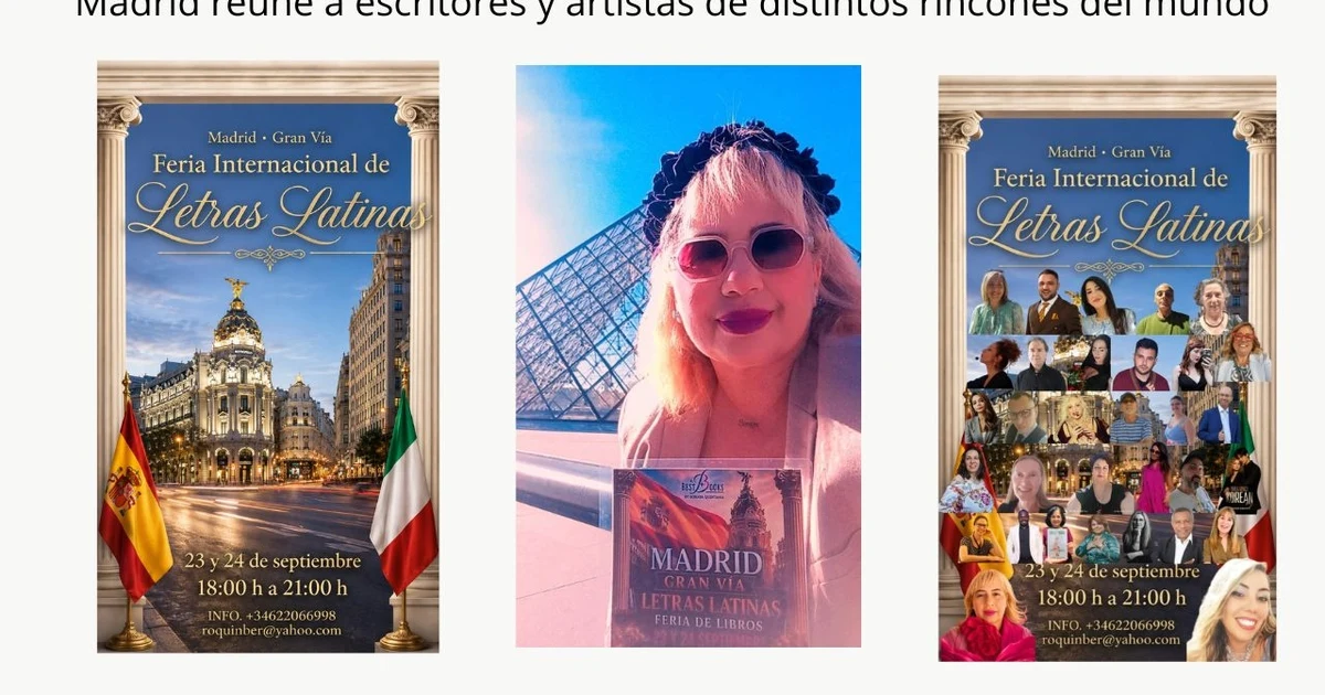 Madrid acoge la feria cultural "Letras Latinas" con escritores internacionales